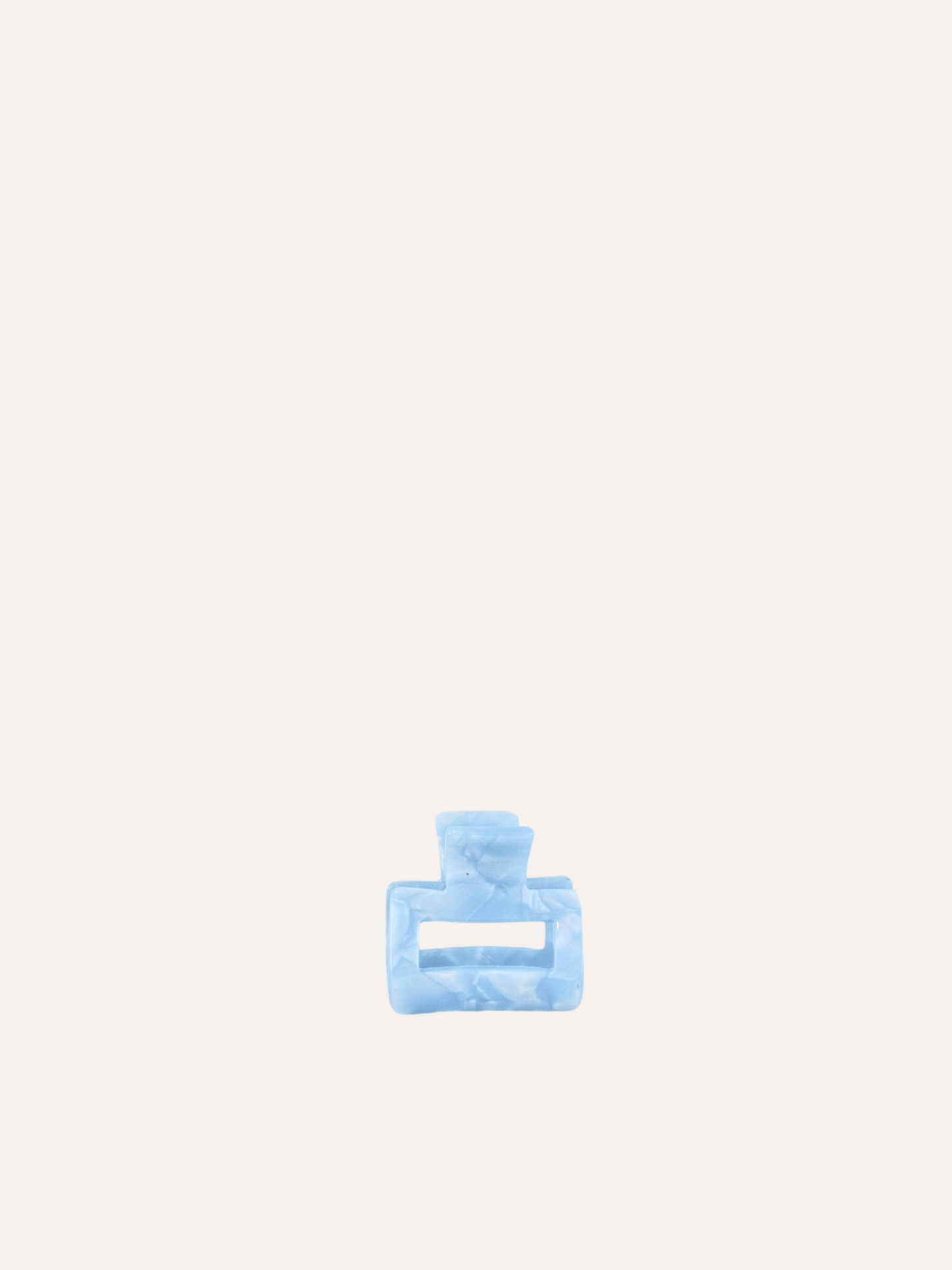 Edith XS Claw Clip - Blue Sky