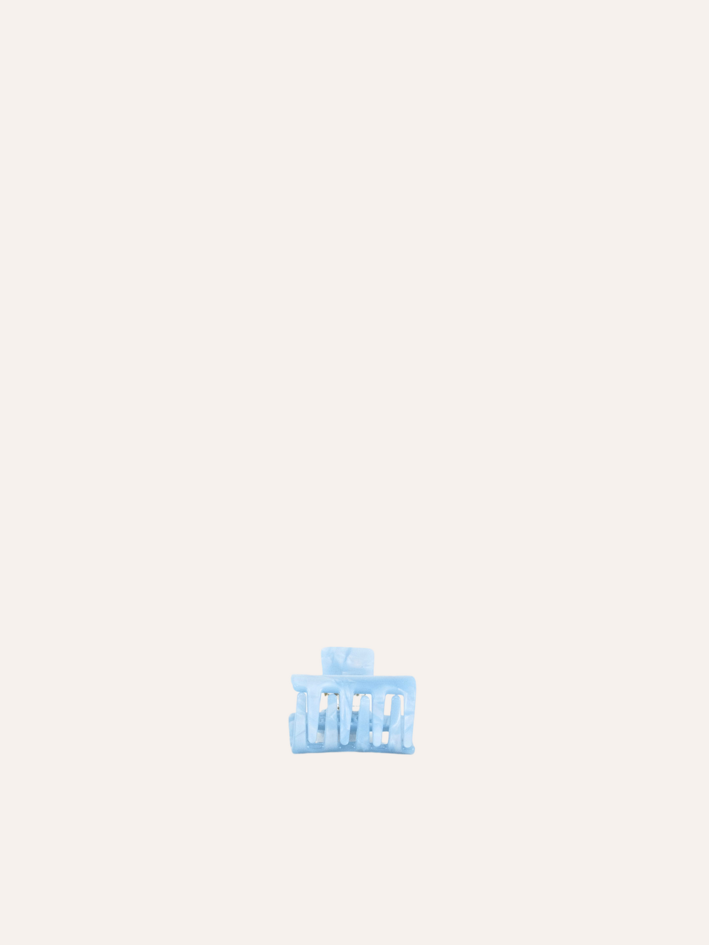 Edith XS Claw Clip - Blue Sky