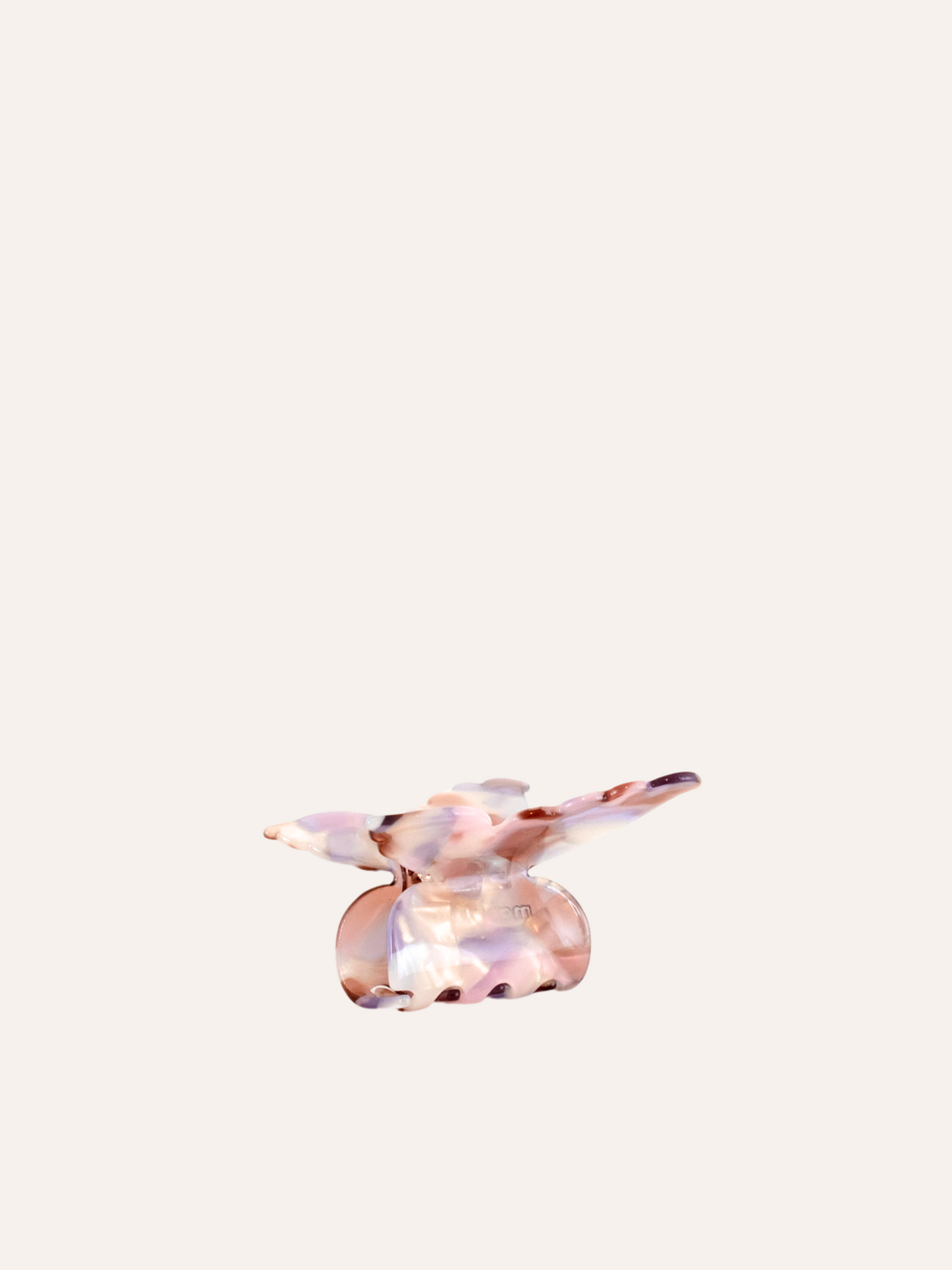 Mae Butterfly Claw Clip - Lilac Blush