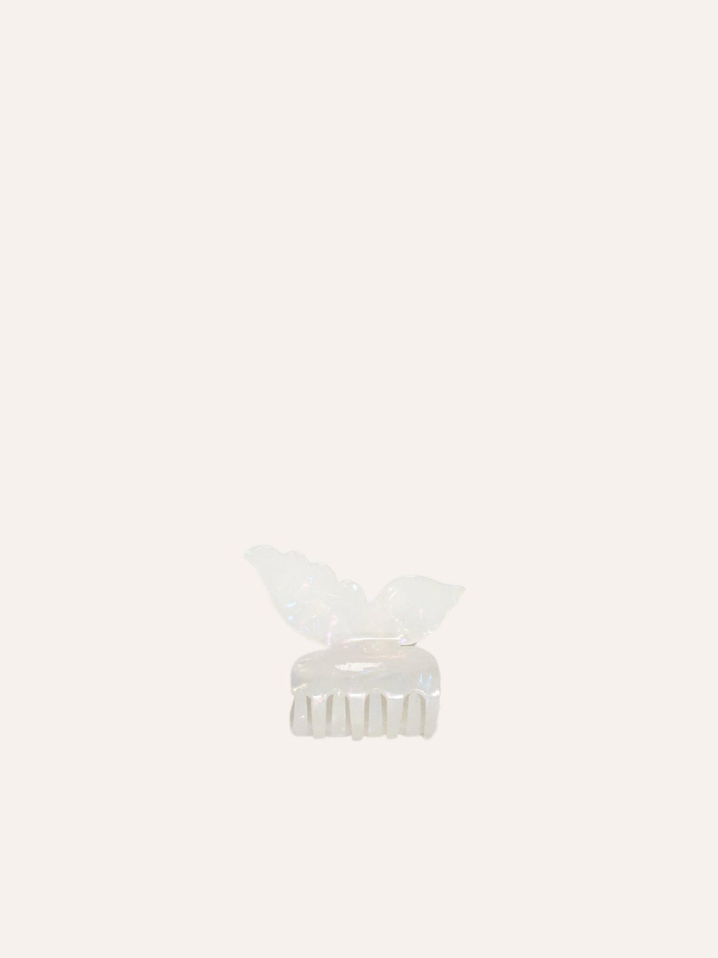 Mae Butterfly Claw Clip - Opal