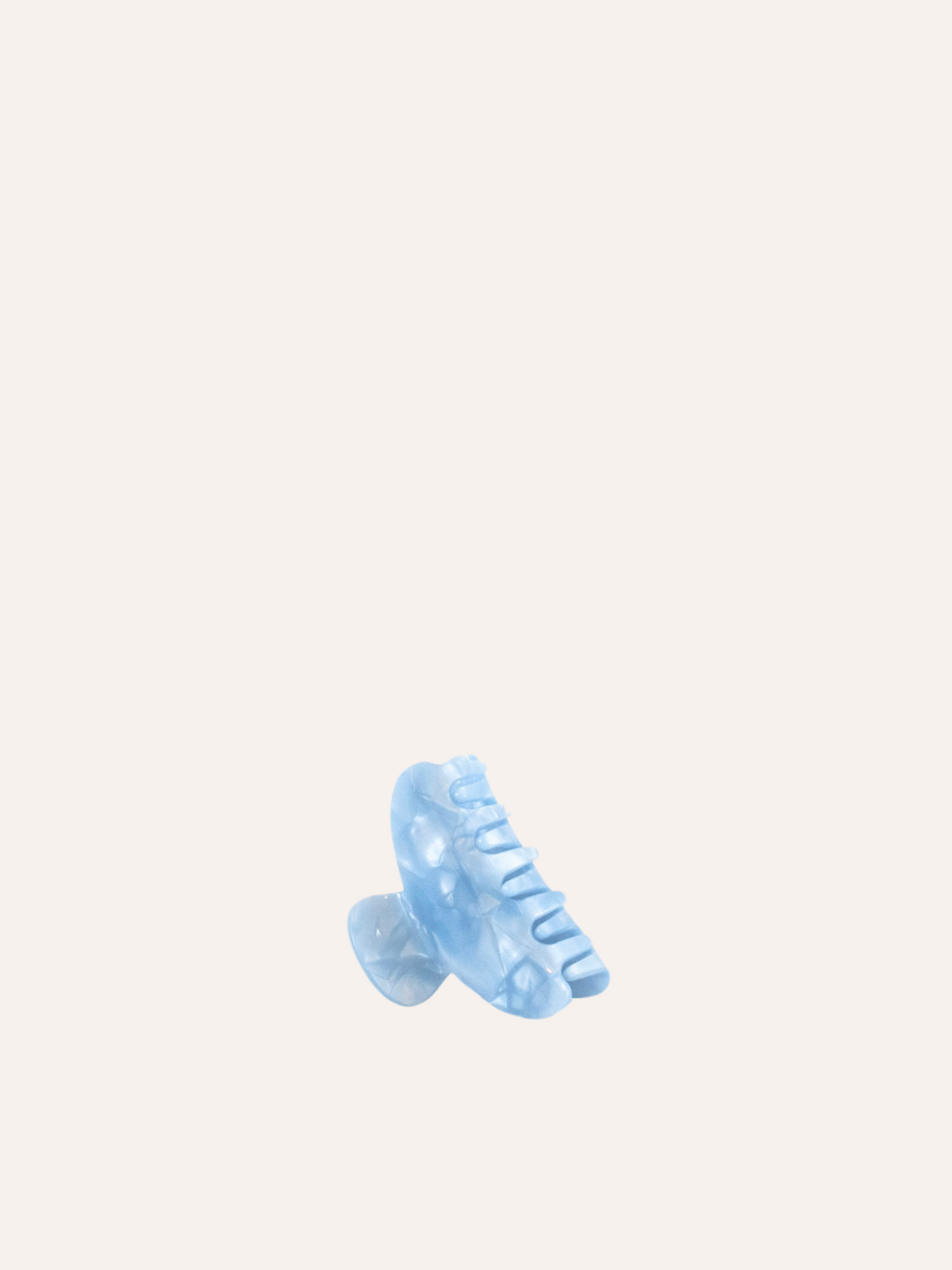 Mini Couture Claw Clip - Blue Sky