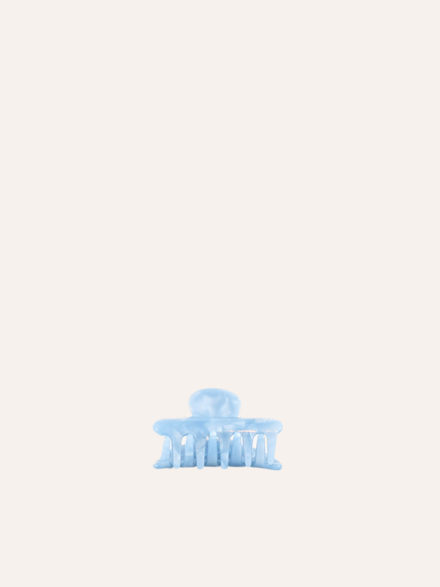 Mini Couture Claw Clip - Blue Sky