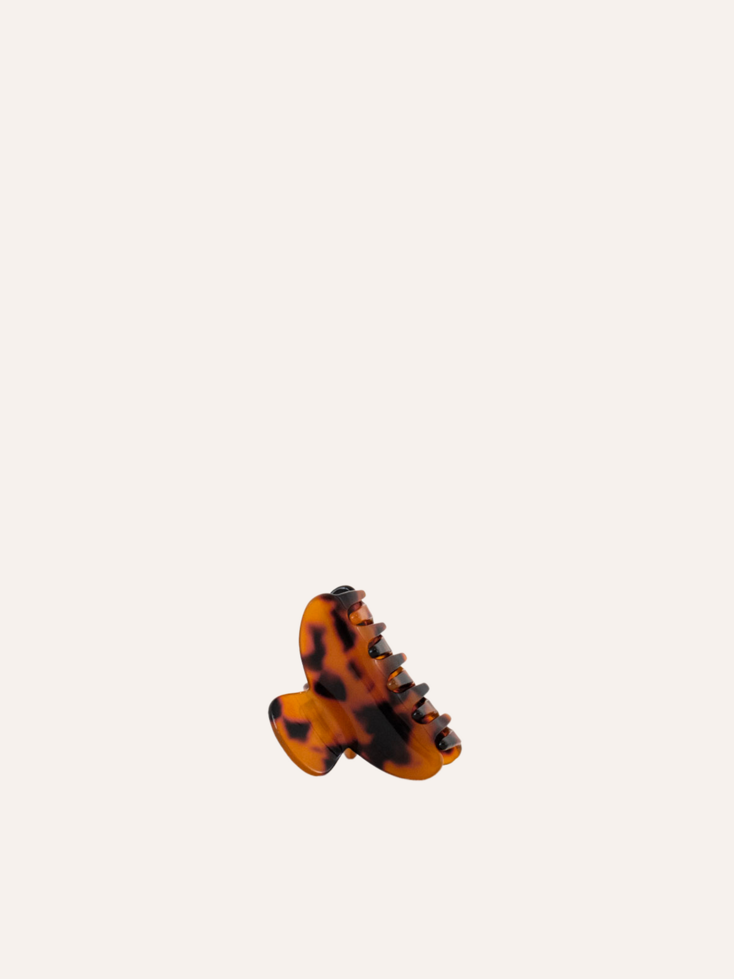 Mini Couture Claw Clip - Espresso