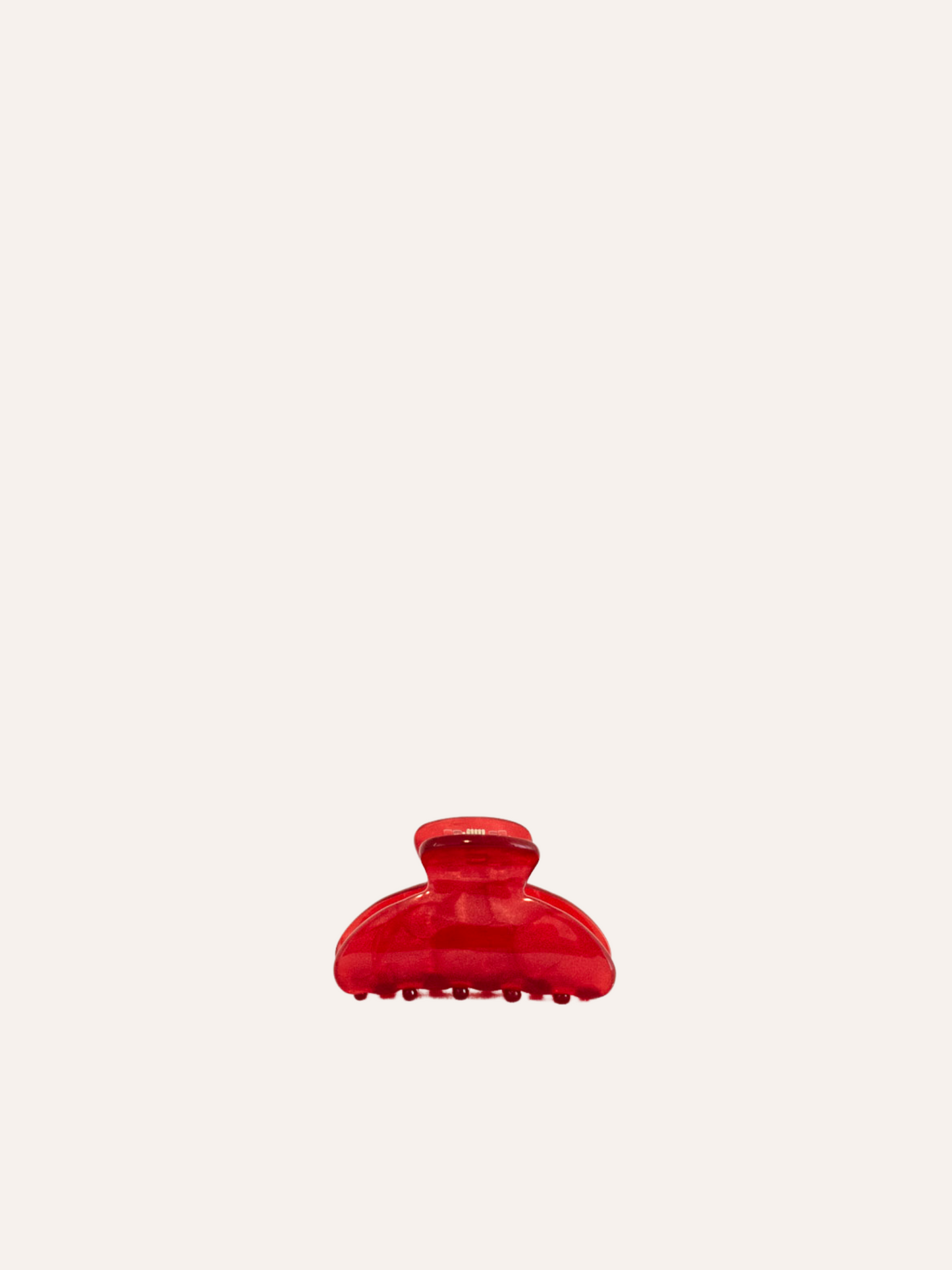 Mini Couture Claw Clip - Scarlet