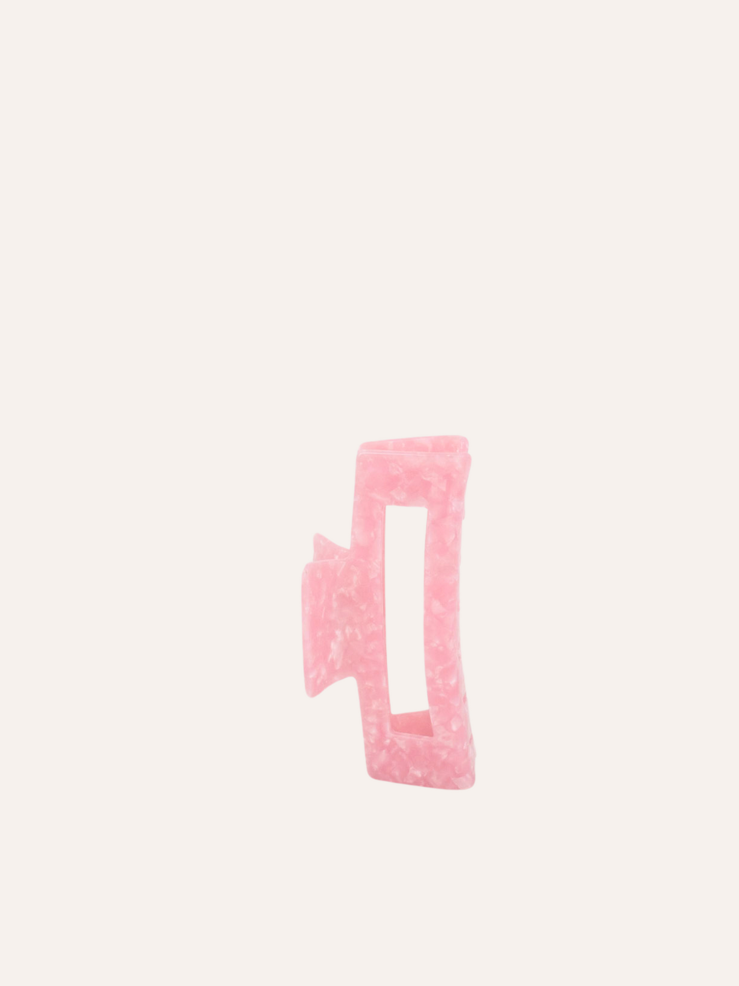 Vera L Claw Clip - Pink Opal