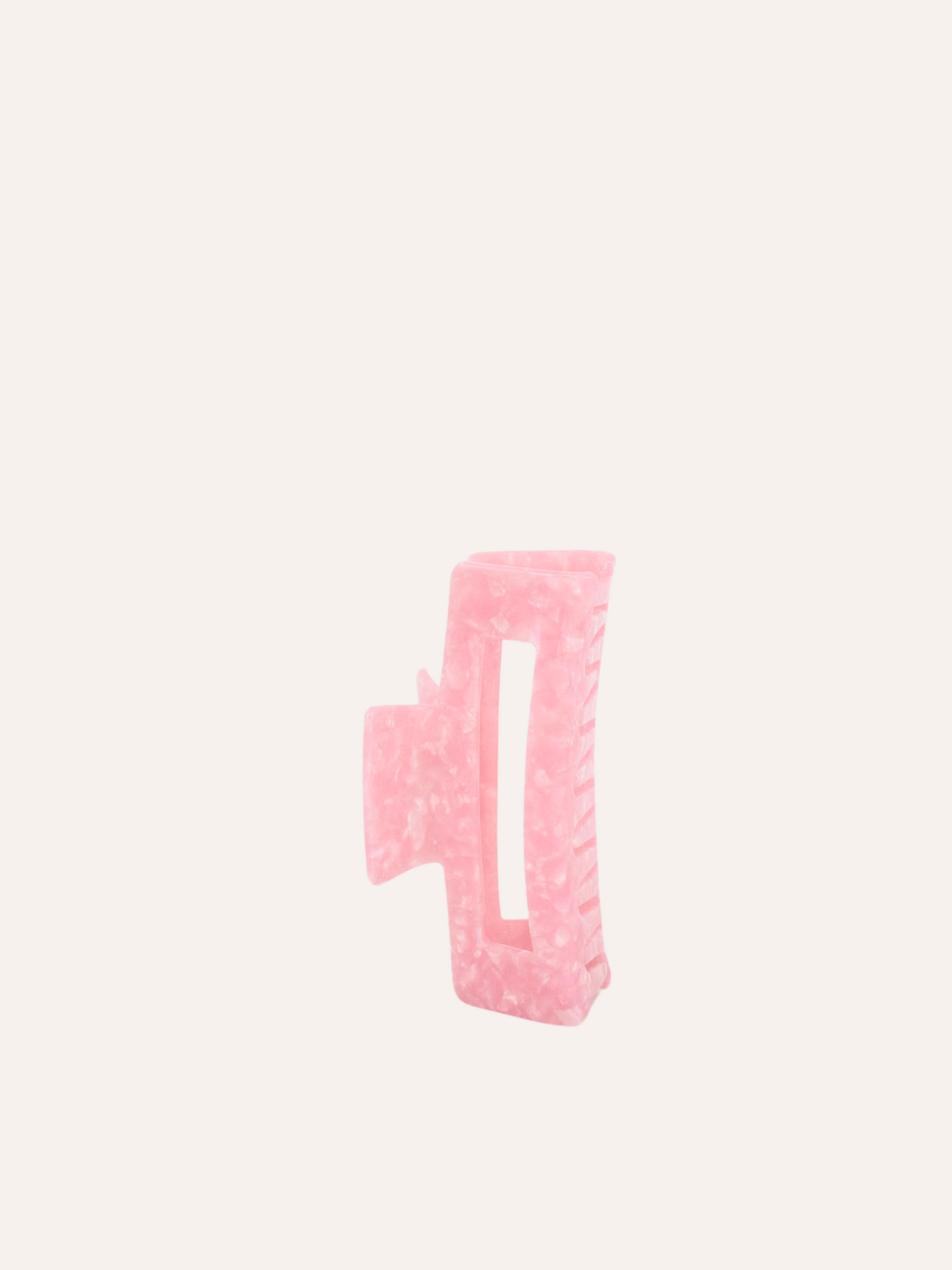 Vera L Claw Clip - Pink Opal